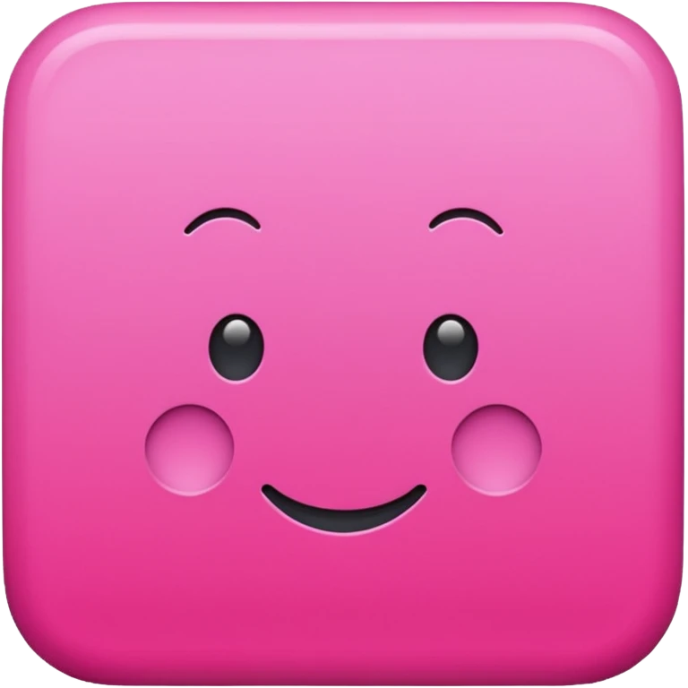 bright pink square\ emoji