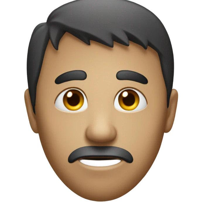 Ugly face emoji