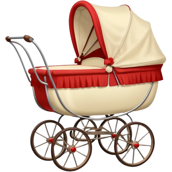 Ретро детская коляска СССР emoji