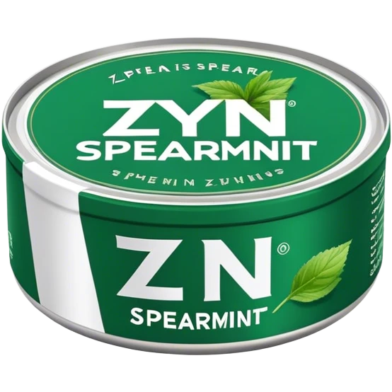 Zyn spearmint snus emoji