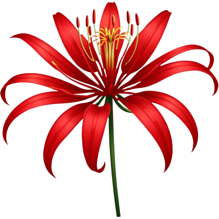 Red spider lily emoji