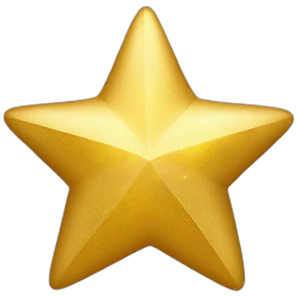 golden star emoji
