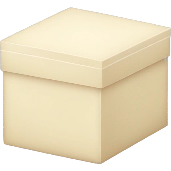 cream box emoji