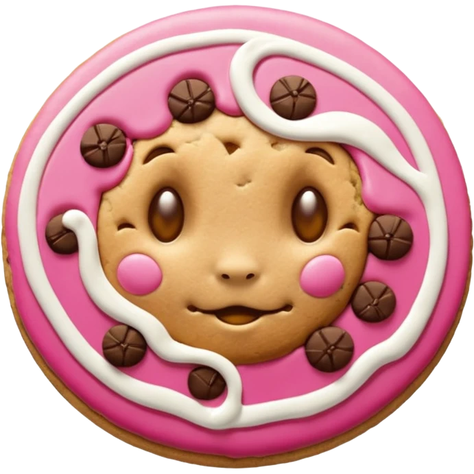 cookie from alice in wonderland emoji