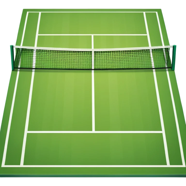 Tennis court emoji