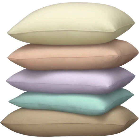 aesthetic pillow stack emoji