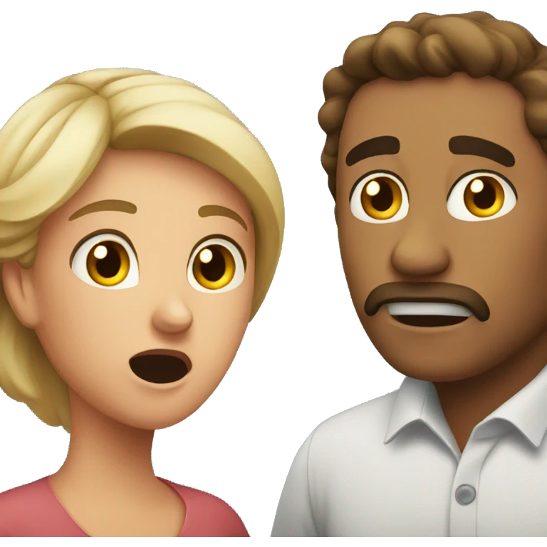 wife husband argue emoji
