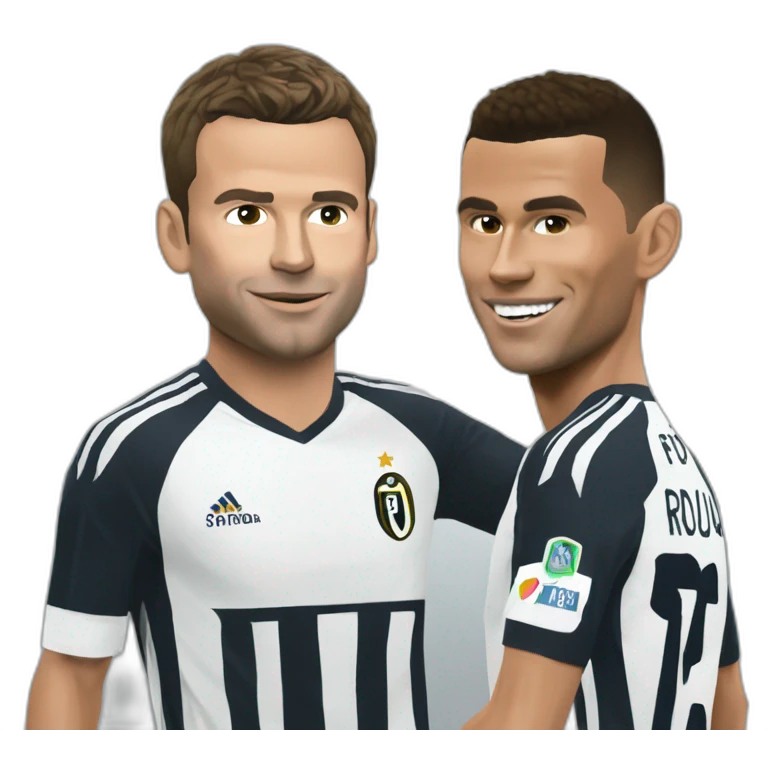 Macron sur Ronaldo emoji
