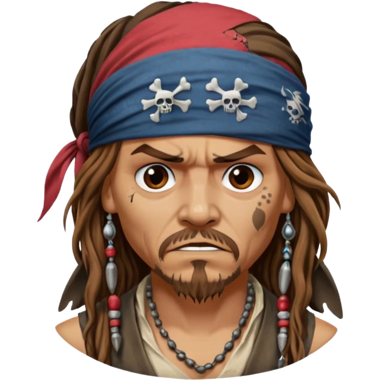 jack sparrow disgust emoji