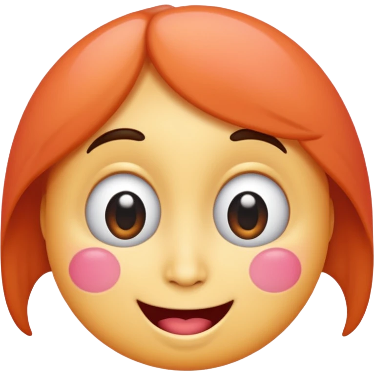 A funny face  emoji