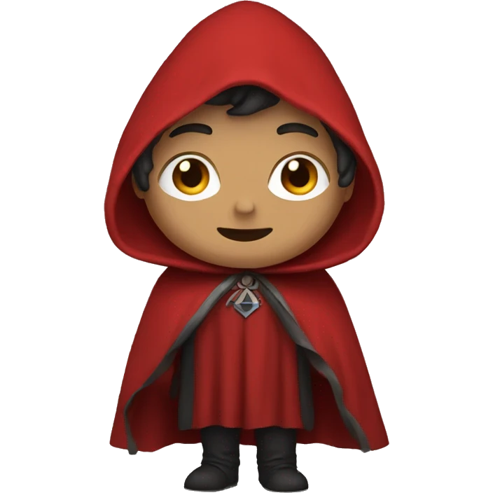 only red cloak emoji