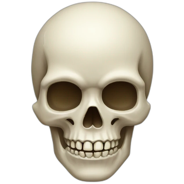 explore skull , face emoji