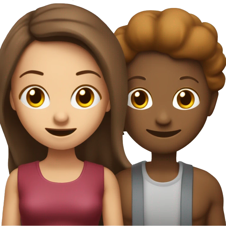 minha cahorra a cokiee ela e marrom com parte brancas e o fusinho tem aquele negociobranco emoji