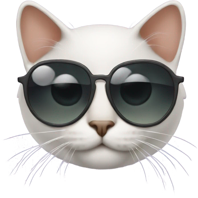 Cat with sunglasse emoji