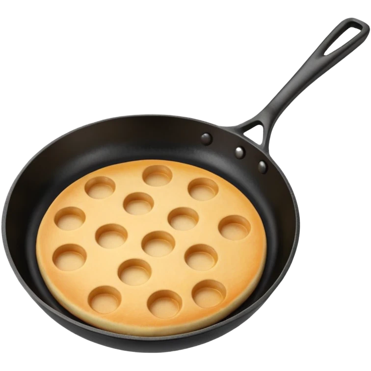 Black Fry Pan emoji