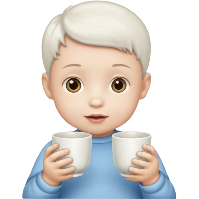 Babie Holding Cups emoji