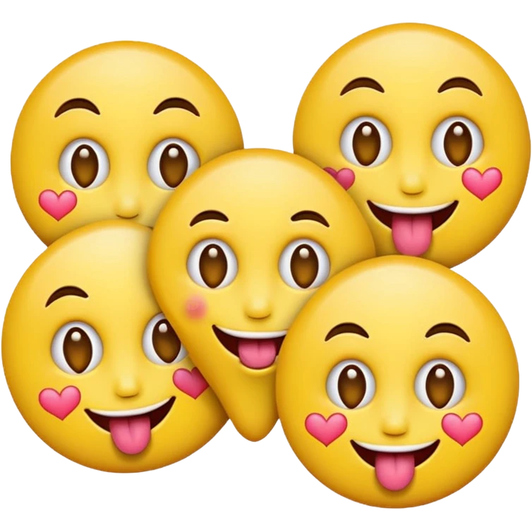 round Emoji with heart-shaped eyes, inside the heart eyes there are are dollar signs, and the emoji is sticking out its tongue. emoji