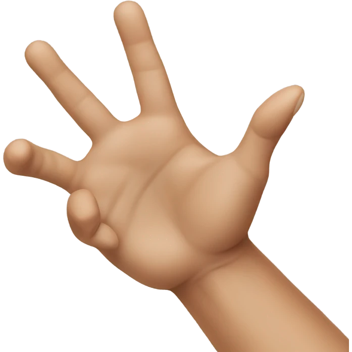 hand pinching emoji