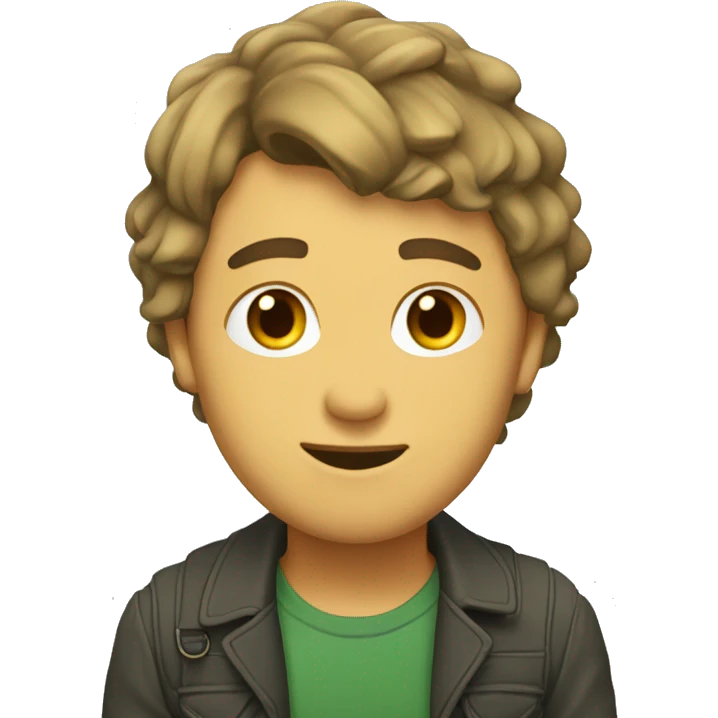 Зелёная утка emoji