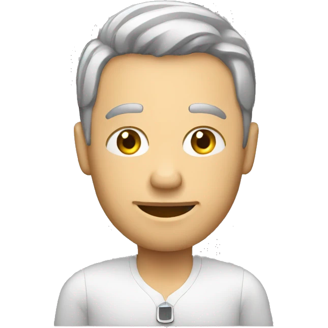 man with telephone mobile emoji