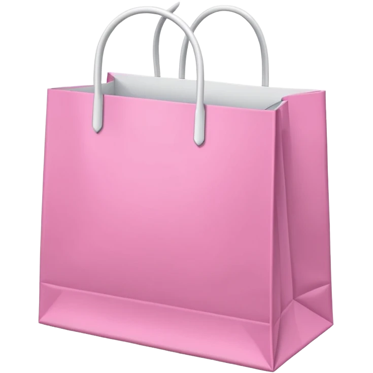 shopping pink bags emoji