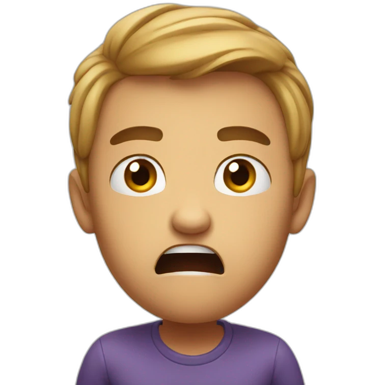 scared emoji