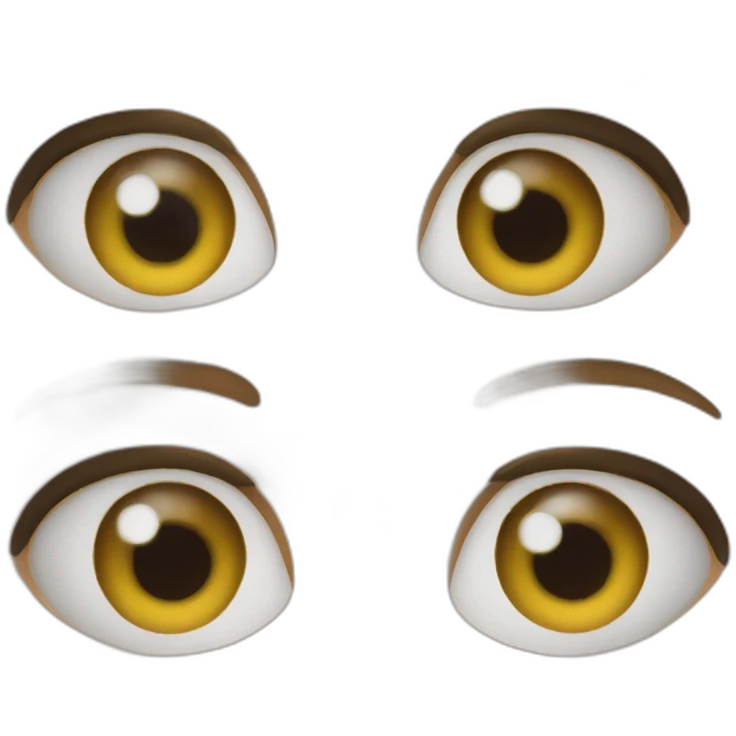 Eyes on the lent emoji