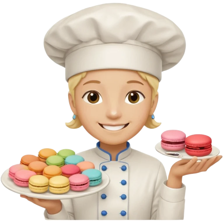 cuisinier de macaron emoji