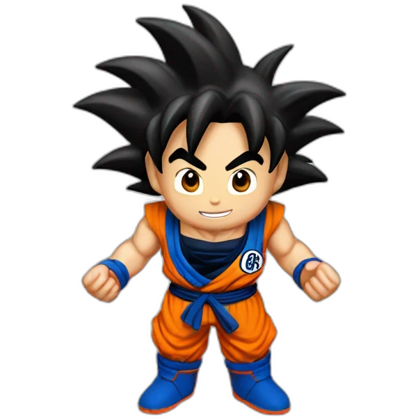does goku clean nuts? emoji