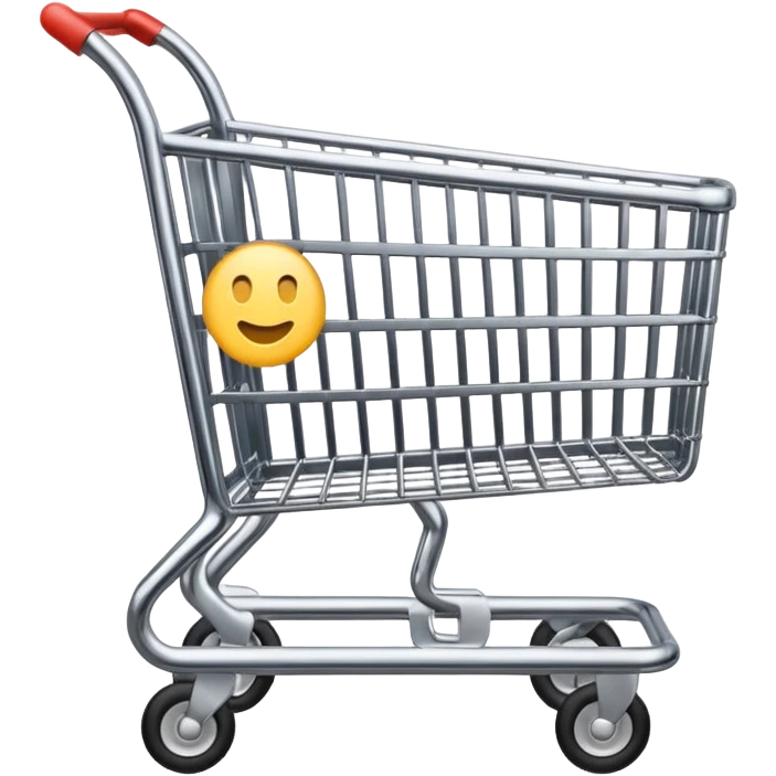 Shopping cart emoji