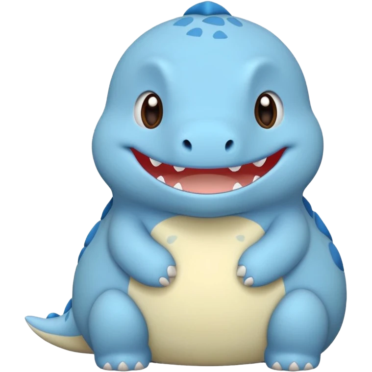 baby blue dinosaur cartoon squishmallow emoji