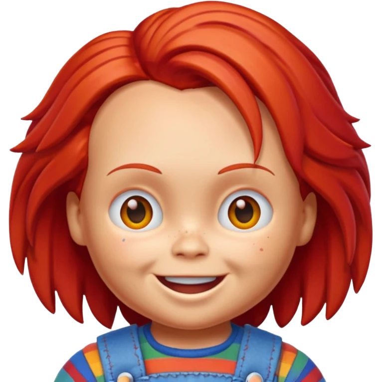 Un emojin de chuky emoji
