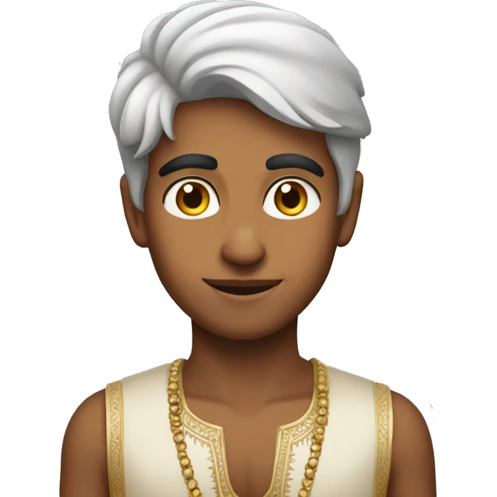 Handsome indian boy emoji