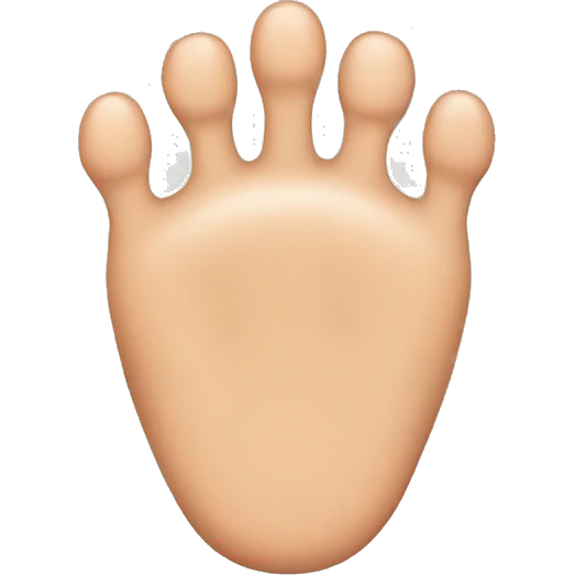 Toes emoji