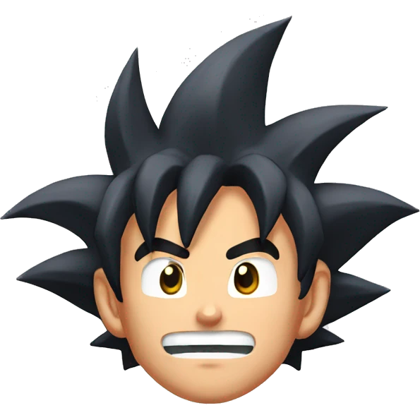 Goku qui dit si emoji