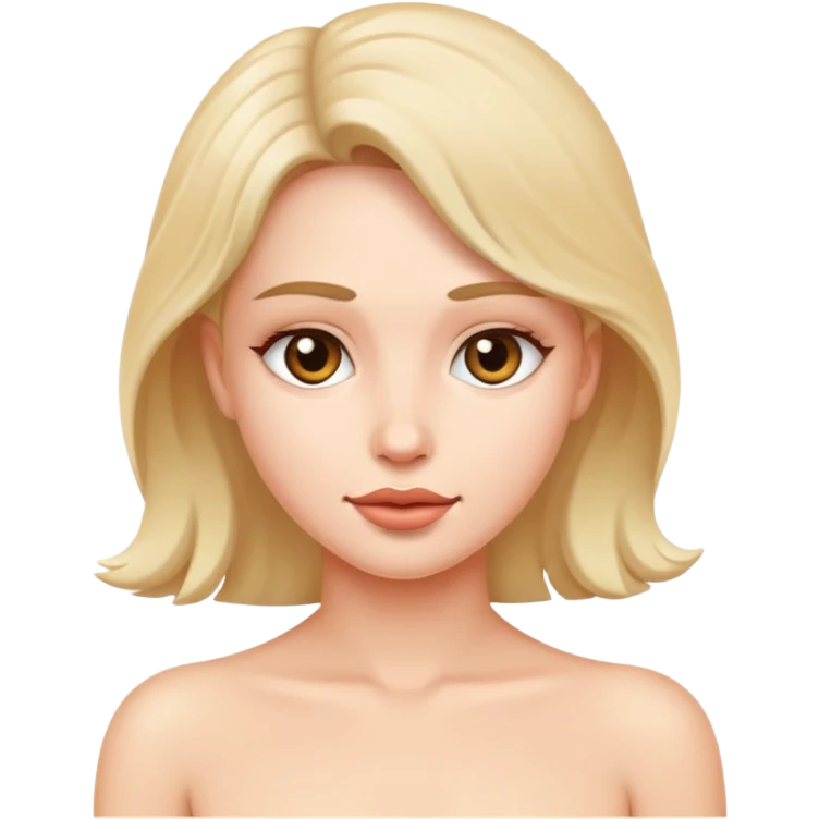 Naked woman emoji