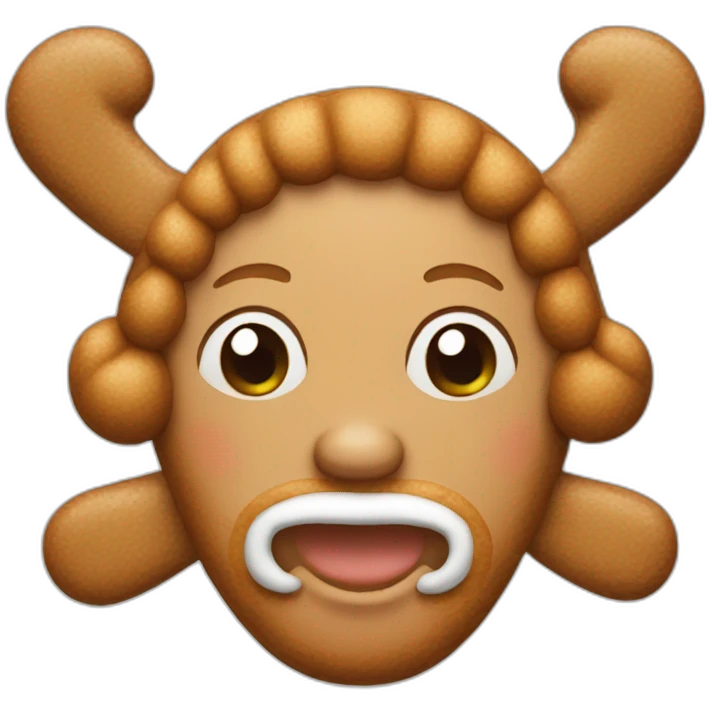 ginger bread christmas emoji