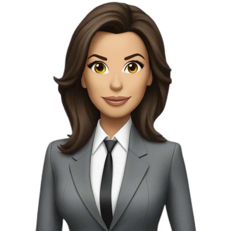 eva longoria in a suit emoji