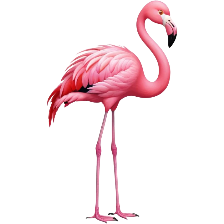pink flamingo emoji