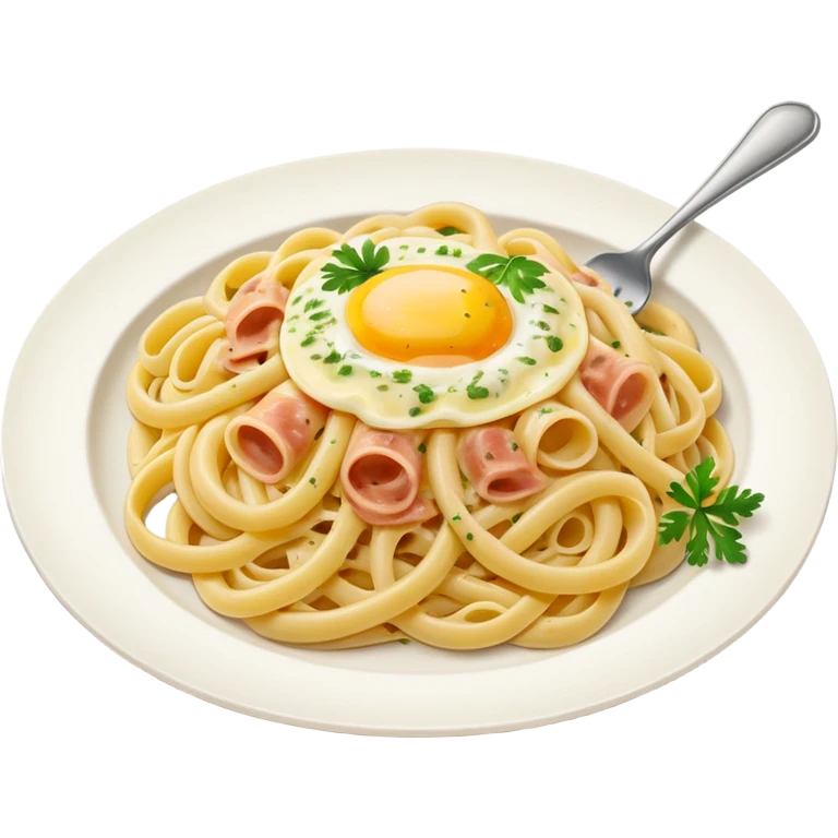pasta with carbonara emoji