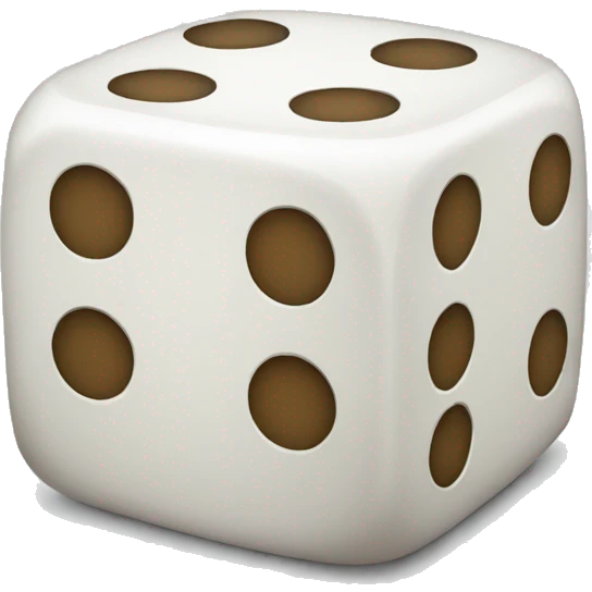 1 dice emoji