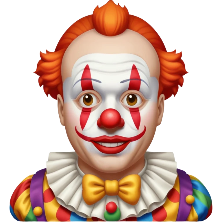 paul graham as a clown emoji
