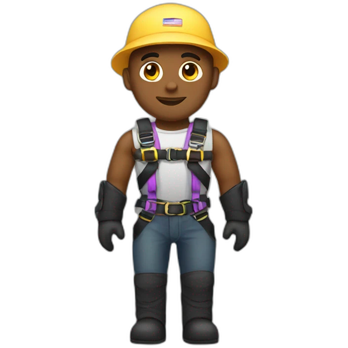 Gay in harness emoji