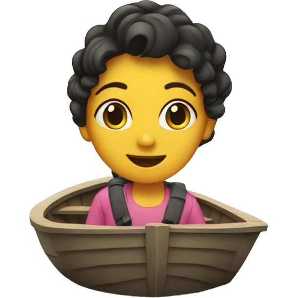  girls on boat emoji