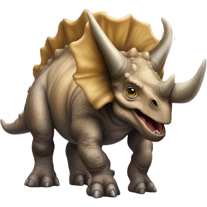 Triceratops emoji