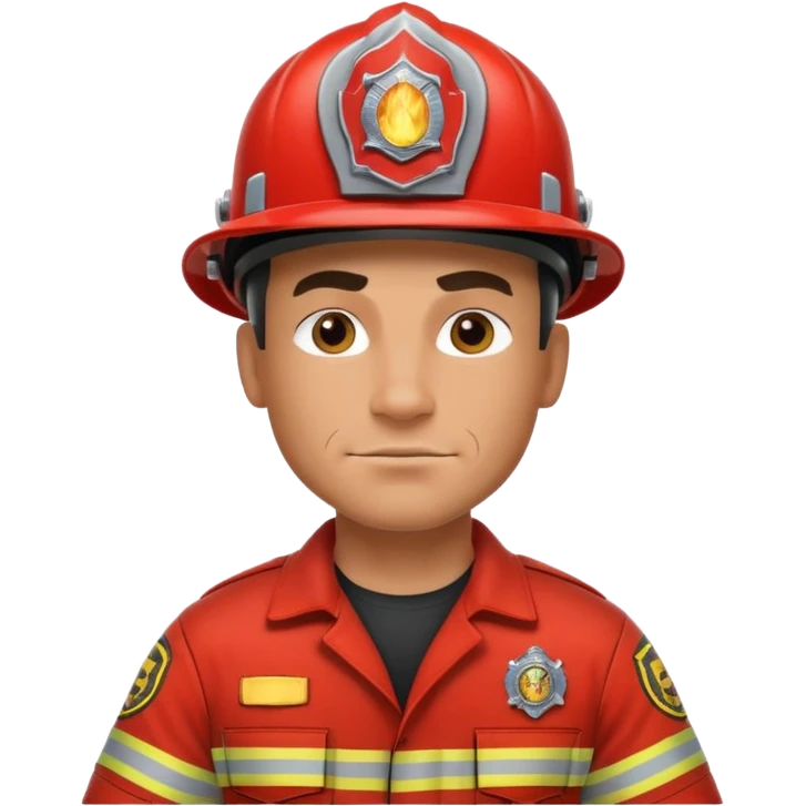 tatooed fireman emoji