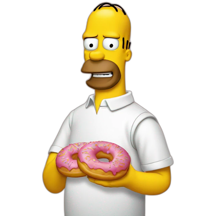 homer donuts emoji