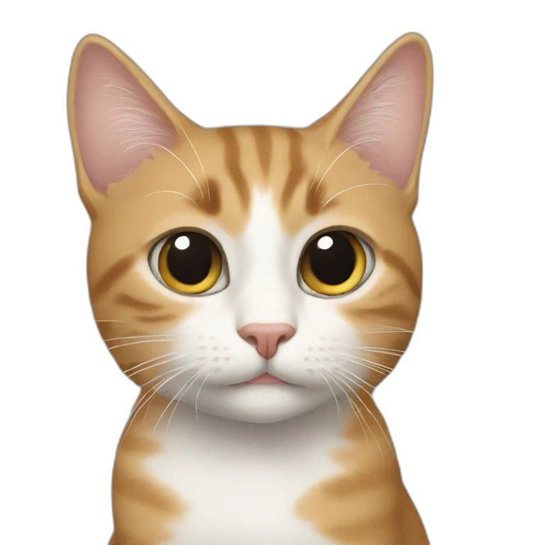Tres gatos emoji