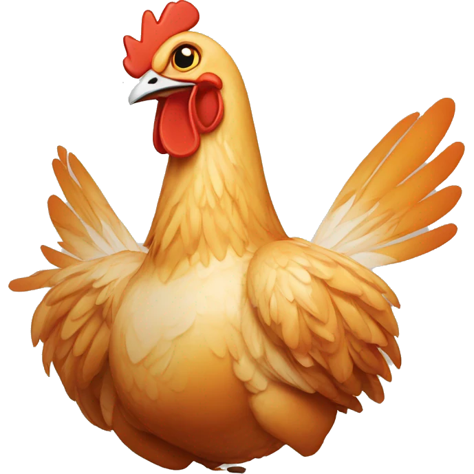 dancing rotisserie chicken emoji