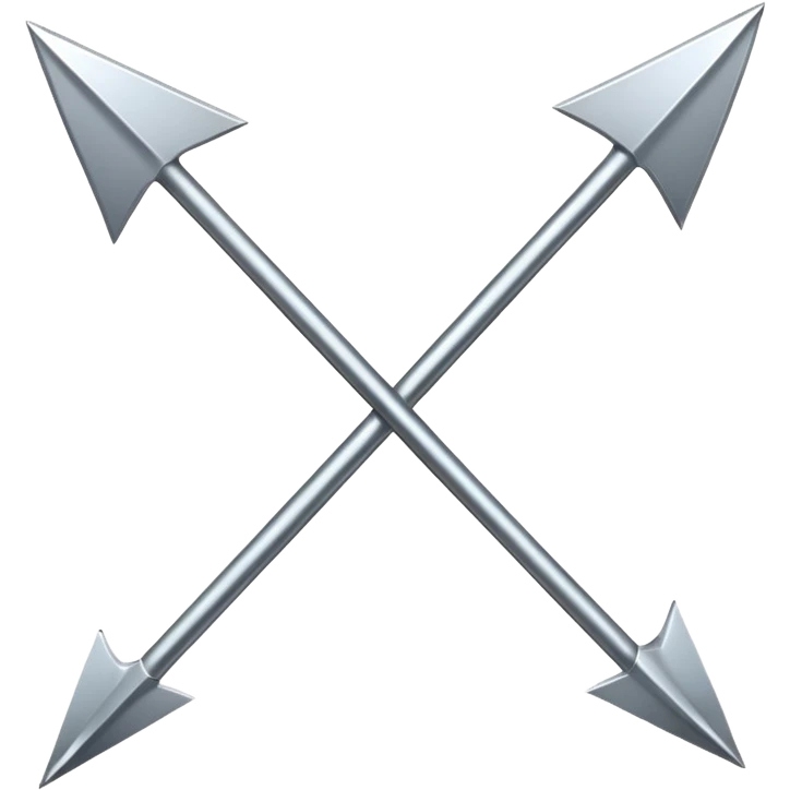 Arrow with two lines in the middle emoji